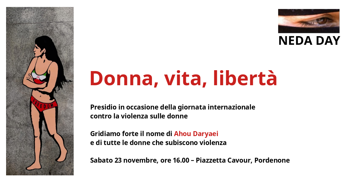 Donna, vita. libertà (23 novembre 2024)