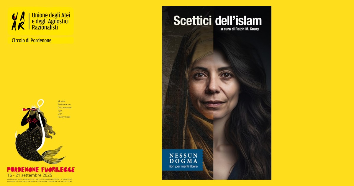 Scettici dell'Islam a Pordenone Fuorilegge 2025