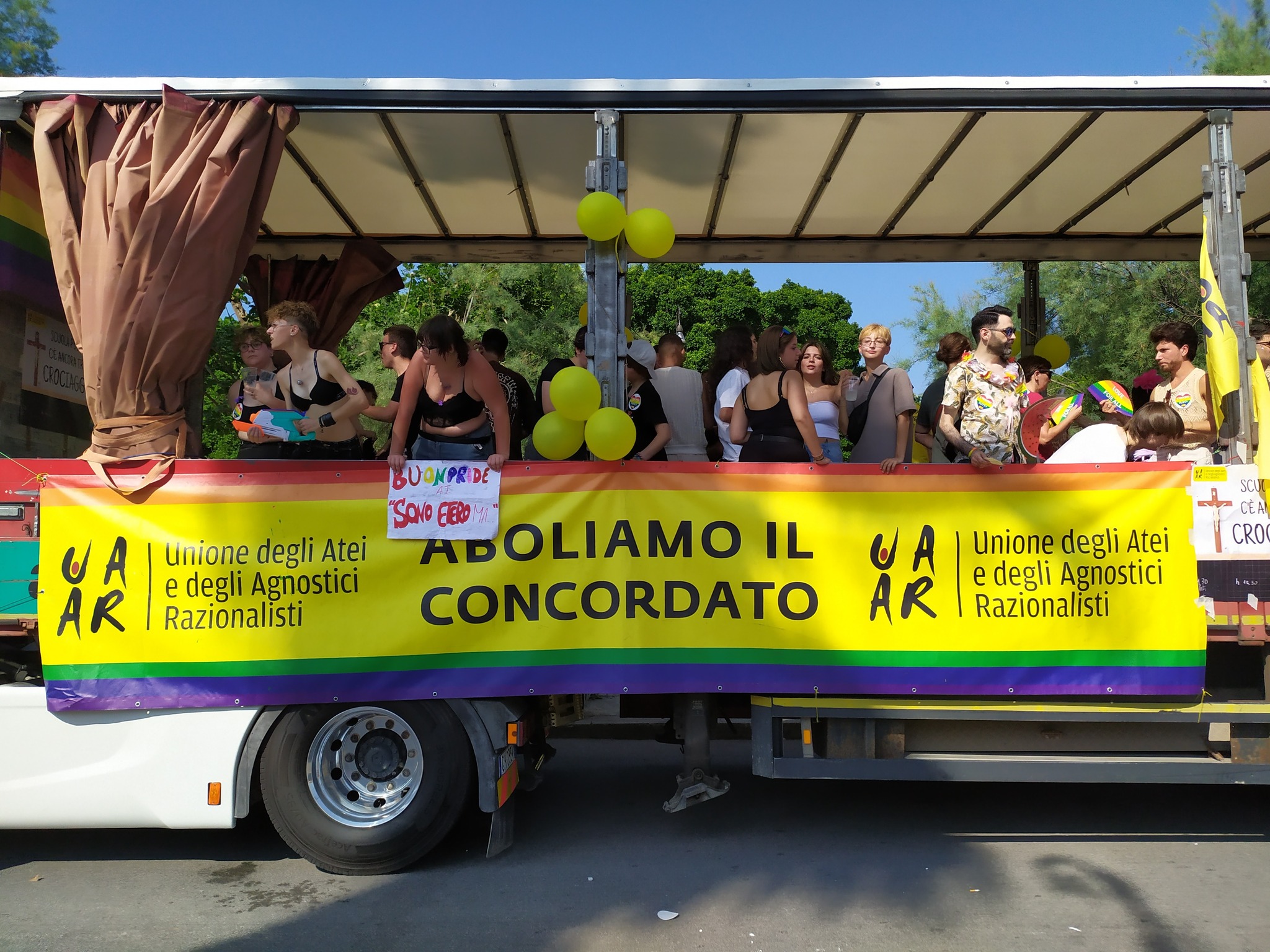 Carro Uaar al Palermo Pride