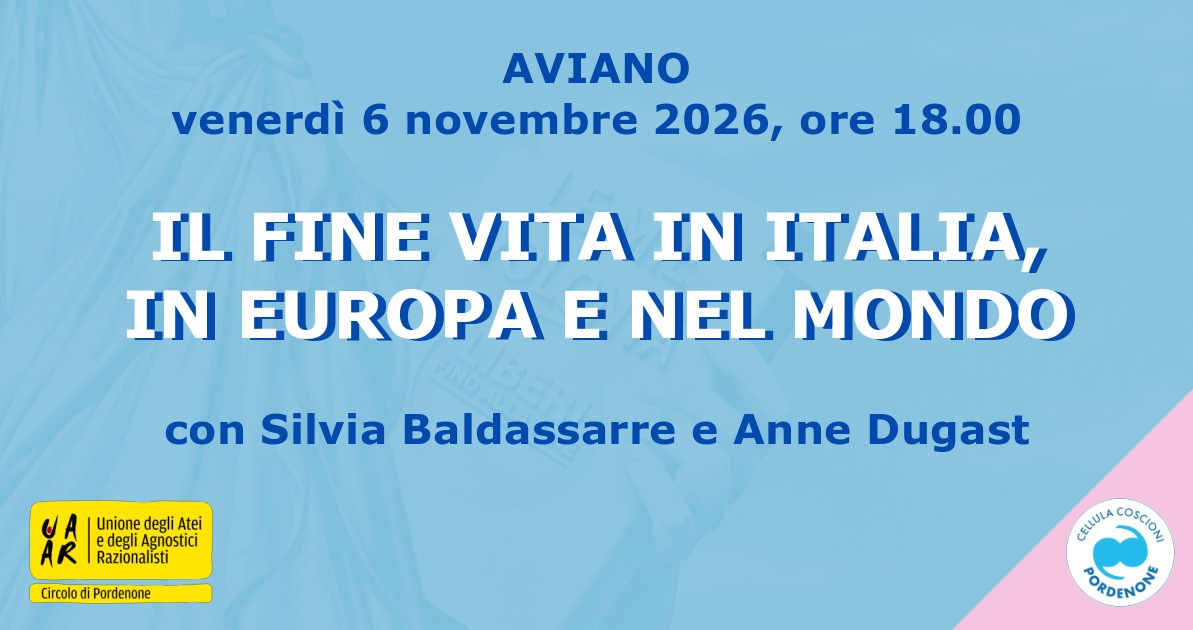 Fine vita in Italia, Europa. mondo