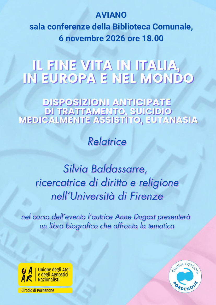 Fine vita in Italia, Europa e mondo
